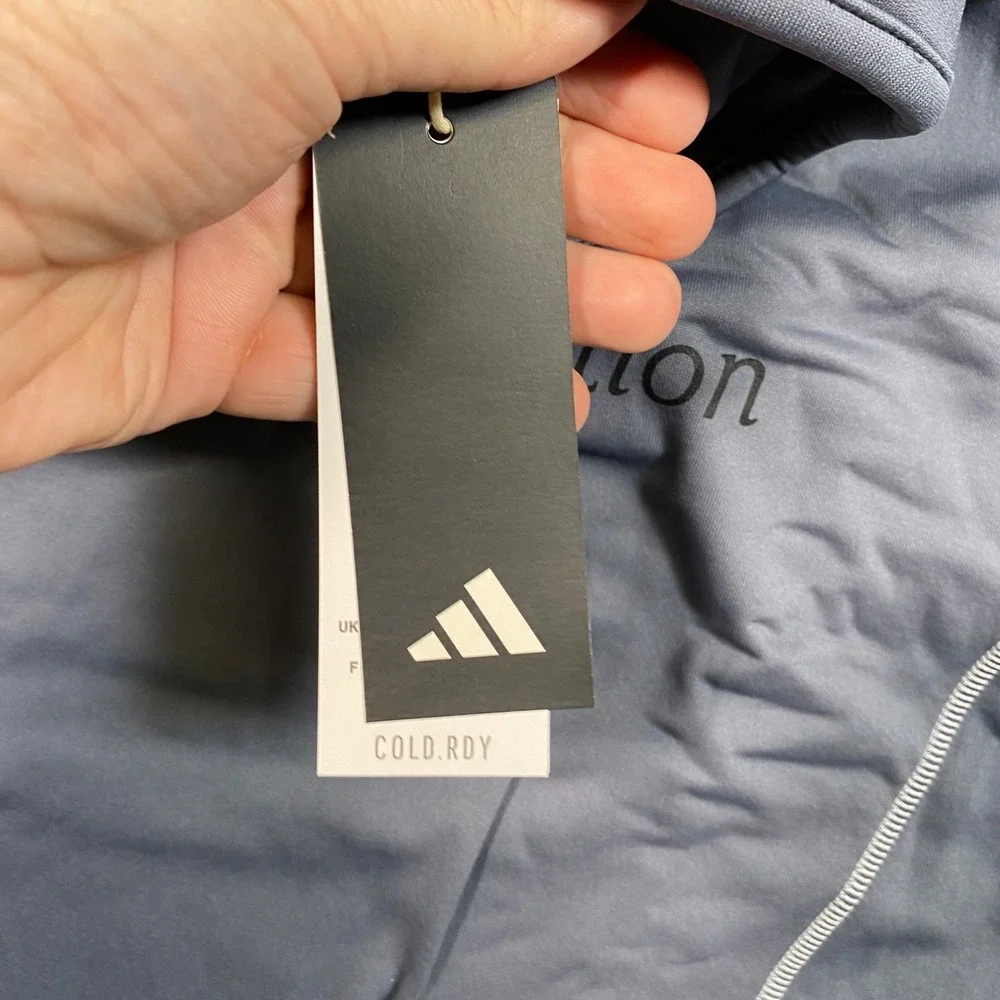 Adidas Charlotte FC Centene Tiro 23 Warm Top Gray White HZ9358 Mens 2XL NEW